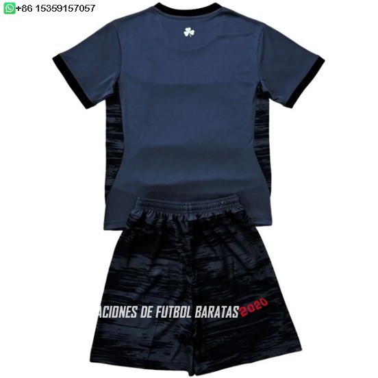 Nuevo Portero Conjunto De Hombre Irlanda 2026 Negro Gris Baratas