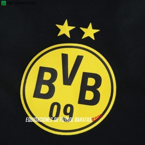 Nuevo Rompevientos Borussia Dortmund 25/26 Negro Baratas