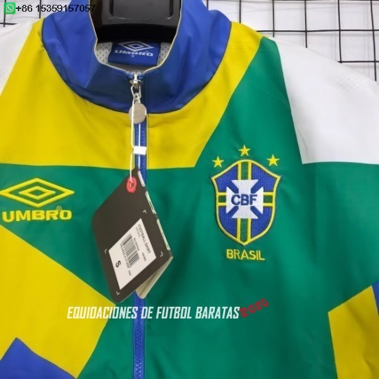 Nuevo Rompevientos Brasil 2026 Azul Amarillo Verde Baratas