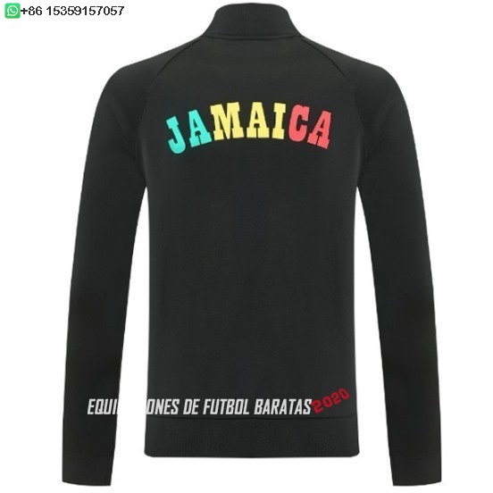Nuevo Ropa Deportiva Con Cremallera Larga Jamaica 2026 Negro Baratas