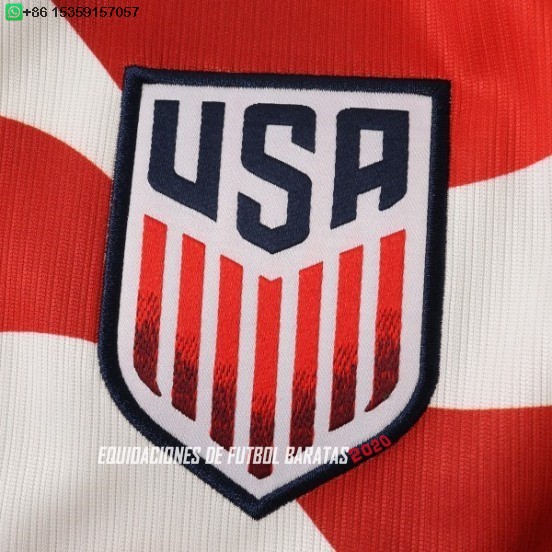 Nuevo Tailandia 1ª Camiseta Estados Unidos 2026 Rojo Blanco Baratas