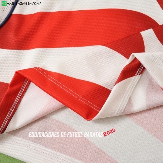 Nuevo Tailandia 1ª Camiseta Estados Unidos 2026 Rojo Blanco Baratas