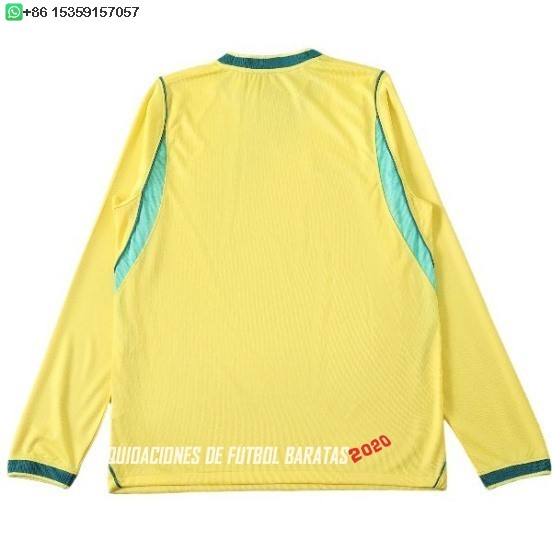 Nuevo Tailandia 1ª Camiseta Manga Larga Brasil 2026 Baratas