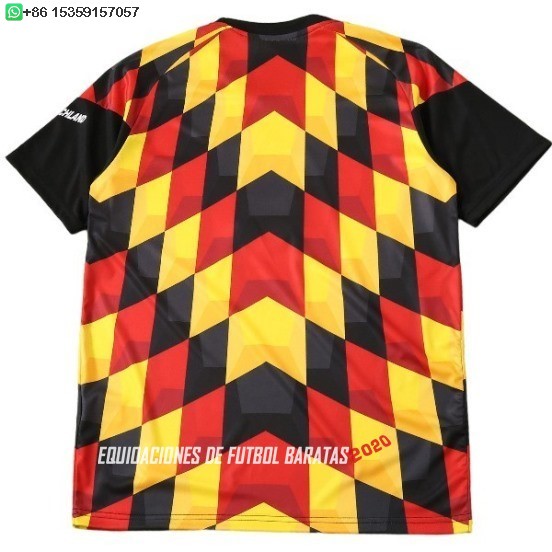 Nuevo Tailandia Especial Camiseta Alemania 2026 Negro Amarillo Baratas