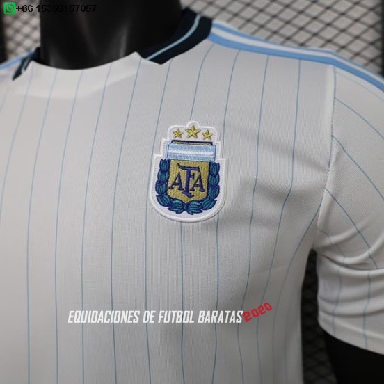 Nuevo Tailandia Especial Camiseta Argentina 2026 Blanco Baratas