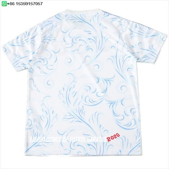 Nuevo Tailandia Especial Camiseta Argentina 2026 Blanco II Azul Baratas
