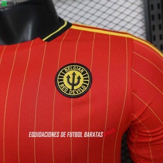 Nuevo Tailandia Especial Camiseta Bélgica 2026 Rojo Baratas