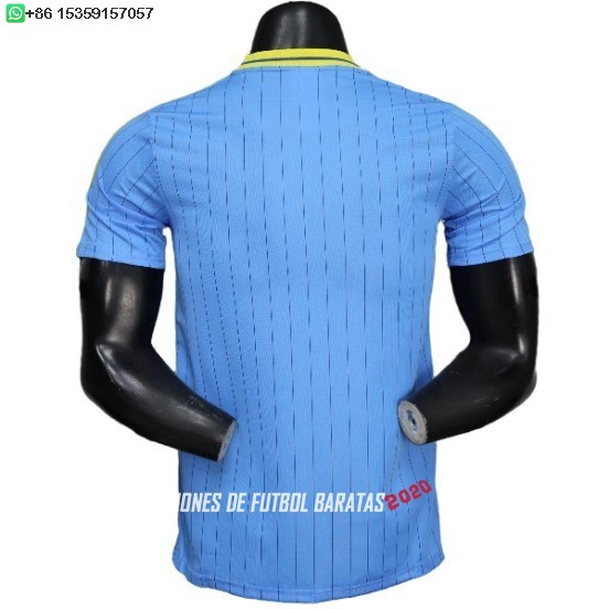 Nuevo Tailandia Especial Camiseta Colombia 2026 Azul Amarillo Baratas
