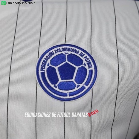 Nuevo Tailandia Especial Camiseta Colombia 2026 Blanco Azul Baratas