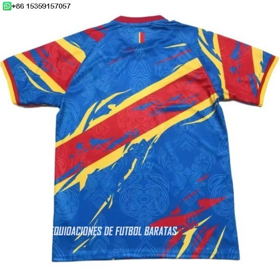 Nuevo Tailandia Especial Camiseta Congo 2026 Azul Rojo Baratas