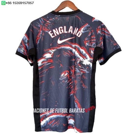 Nuevo Tailandia Especial Camiseta Inglaterra 2026 Gris Rojo Baratas