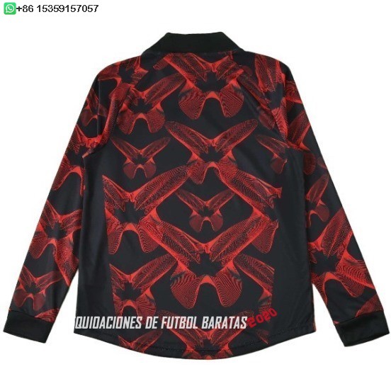 Nuevo Tailandia Especial Camiseta Manga Larga Canadá 2026 Rojo Baratas