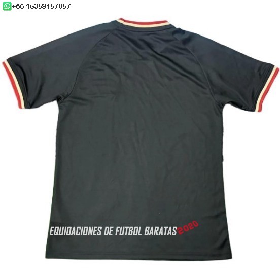 Nuevo Tailandia Especial Camiseta Portugal 2026 Negro Amarillo Rojo Baratas