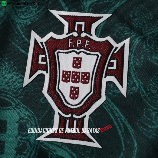 Nuevo Tailandia Especial Camiseta Portugal 2026 Verde Baratas
