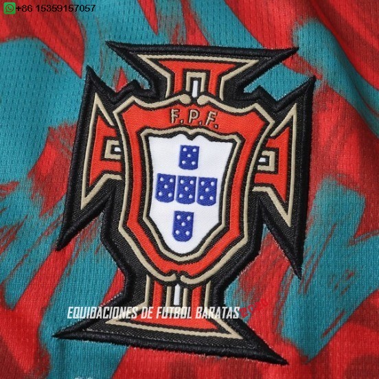 Nuevo Tailandia Especial Camiseta Portugal 2026 Verde Rojo Baratas