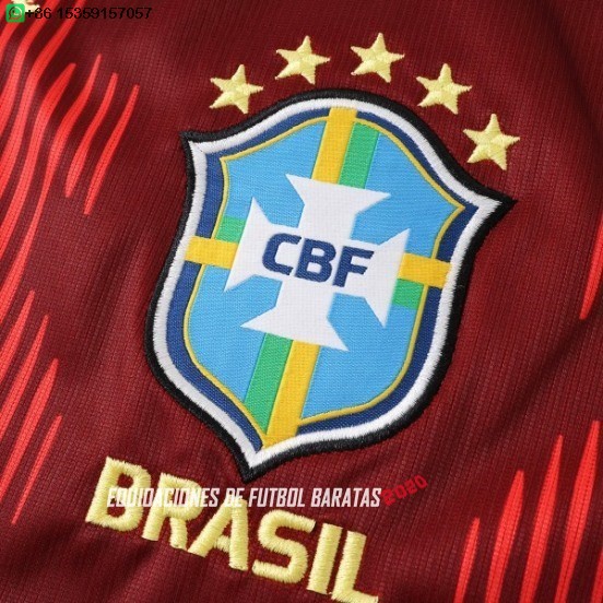 Nuevo Tailandia Portero Camiseta Brasil 2026 Rojo Baratas