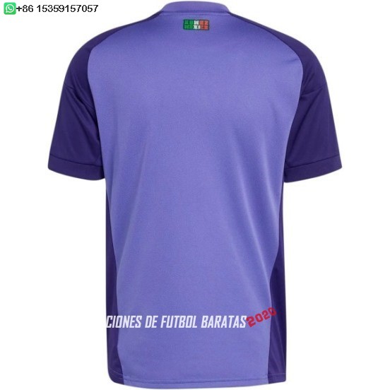 Nuevo Tailandia Portero Camiseta Mexico 2026 Purpura Baratas