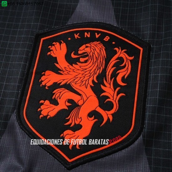 Nuevo Tailandia Portero Camiseta Países Bajos 2026 Gris Baratas