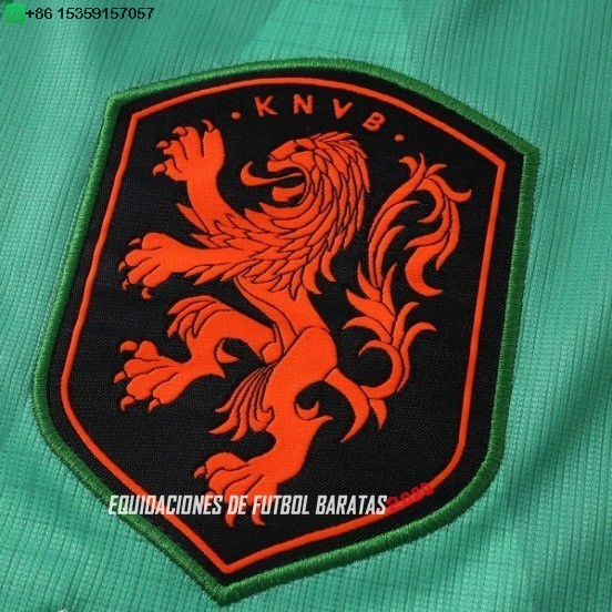 Nuevo Tailandia Portero Camiseta Países Bajos 2026 Verde Baratas