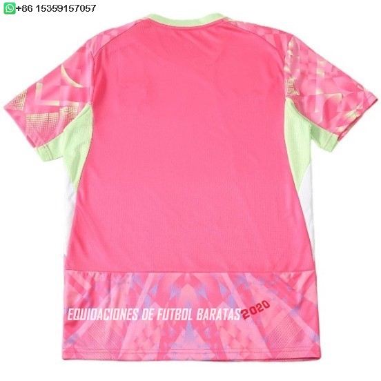 Nuevo Tailandia Portero Camiseta Portugal 2026 I Rosa Baratas
