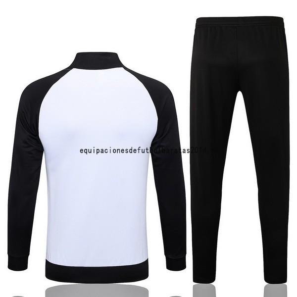 Nuevo Conjunto Completo Ropa Deportiva Con Cremallera Larga Alemania 2022 Blanco Negro Baratas