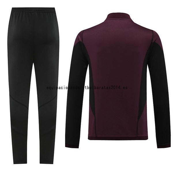 Nuevo Conjunto Completo Ropa Deportiva Con Cremallera Larga Alemania 2022 Borgona Baratas