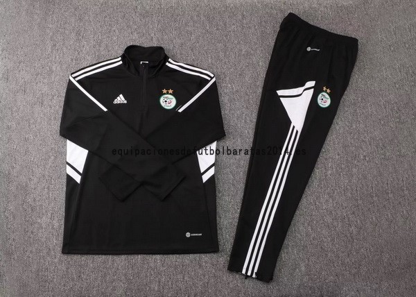 Nuevo Chandal Argelia 2022 Negro Baratas