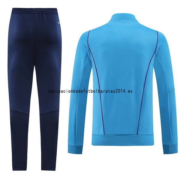 Nuevo Conjunto Completo Ropa Deportiva Con Cremallera Larga Argentina 2022 I Azul Baratas