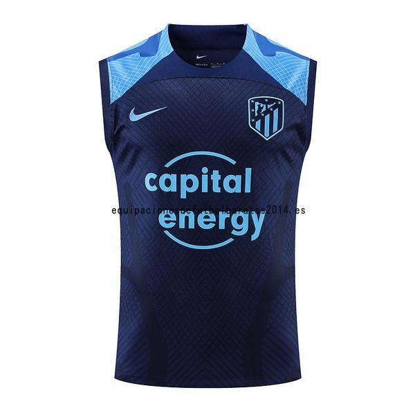 Nuevo Entrenamiento Sin Mangas Atlético Madrid 2022 2023 Azul Marin Baratas