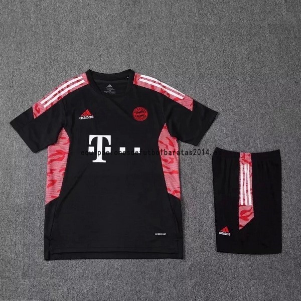 Nuevo Entrenamiento Conjunto Completo Bayern Múnich 22/23 Negro Rojo Baratas