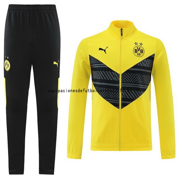 Nuevo Chandal Borussia Dortmund 22/23 Negro Amarillo Baratas