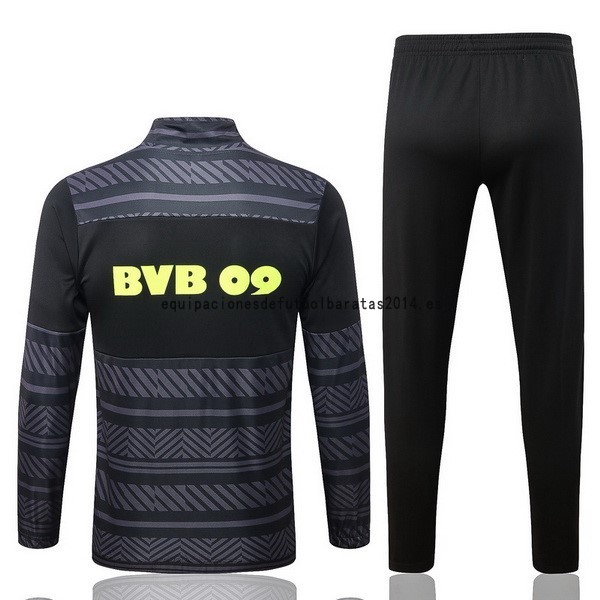 Nuevo Chaqueta Borussia Dortmund 22/23 Negro Amarillo Gris Baratas