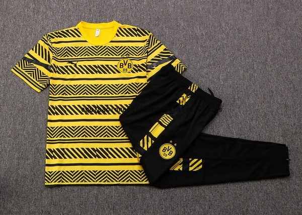 Nuevo Entrenamiento Conjunto Completo Borussia Dortmund 22/23 Amarillo I Negro Baratas