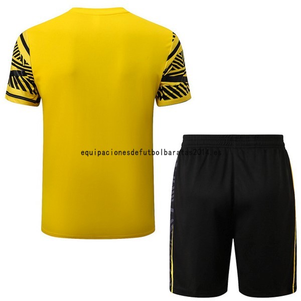 Nuevo Entrenamiento Conjunto Completo Borussia Dortmund 22/23 Amarillo Negro Baratas