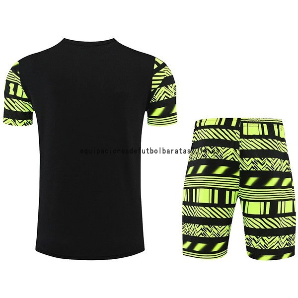 Nuevo Entrenamiento Conjunto Completo Borussia Dortmund 22/23 Negro Amarillo Baratas
