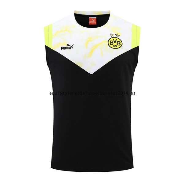 Nuevo Entrenamiento Sin Mangas Borussia Dortmund 22/23 Amarillo Negro Baratas