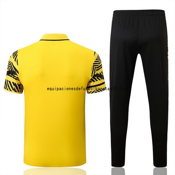 Nuevo Conjunto Completo Polo Borussia Dortmund 22/23 Amarillo Negro Baratas