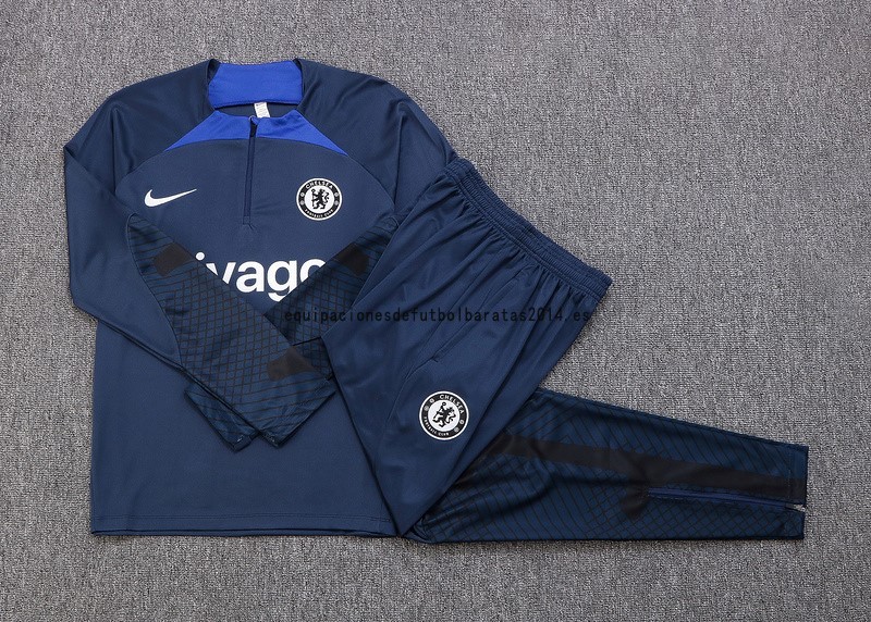 Nuevo Chaqueta Chelsea 22/23 Azul Marino Baratas