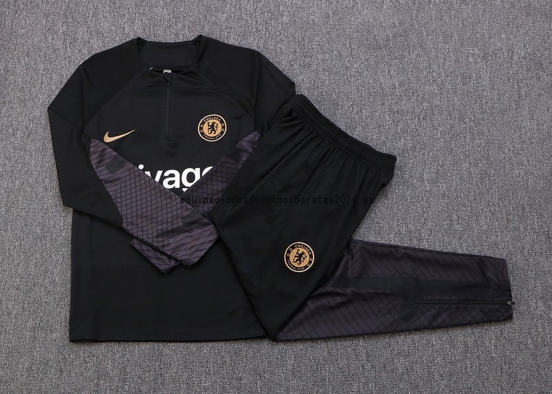 Nuevo Chaqueta Chelsea 22/23 Negro Baratas
