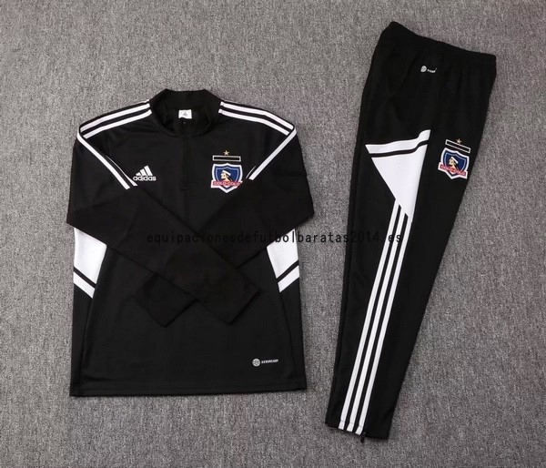 Nuevo Chandal Colo Colo 22/23 Negro Blanco Baratas