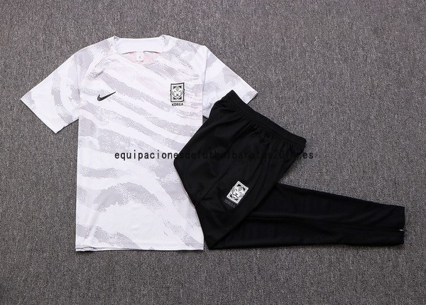 Nuevo Entrenamiento Conjunto Completo Corea 2022 Blanco Baratas