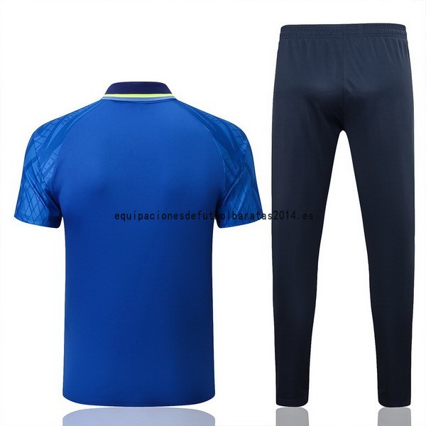 Nuevo Conjunto Completo Polo Inglaterra 2022 Azul Baratas