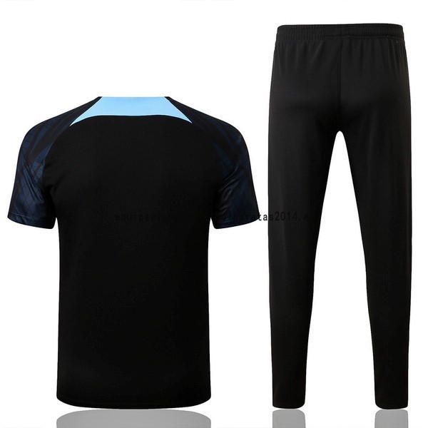 Nuevo Entrenamiento Conjunto Completo Inter Milán 22/23 Negro Azul Baratas