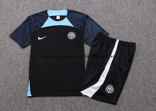 Nuevo Entrenamiento Conjunto Completo Inter Milán 22/23 Negro I Azul Baratas