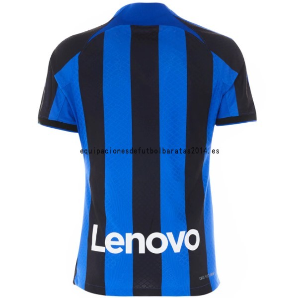 Nuevo Tailandia 1ª Jugadores Camiseta Inter Milán 2022 2023 Azul Baratas