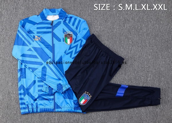 Nuevo Chandal Italia 2022 I Azul Baratas