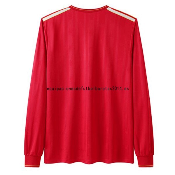 Nuevo Camiseta 1ª Liga Manga Larga Liverpool Retro 1985/1986 Baratas