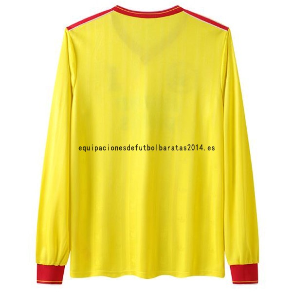 Nuevo Camiseta 3ª Liga Manga Larga Liverpool Retro 1985/1986 Baratas