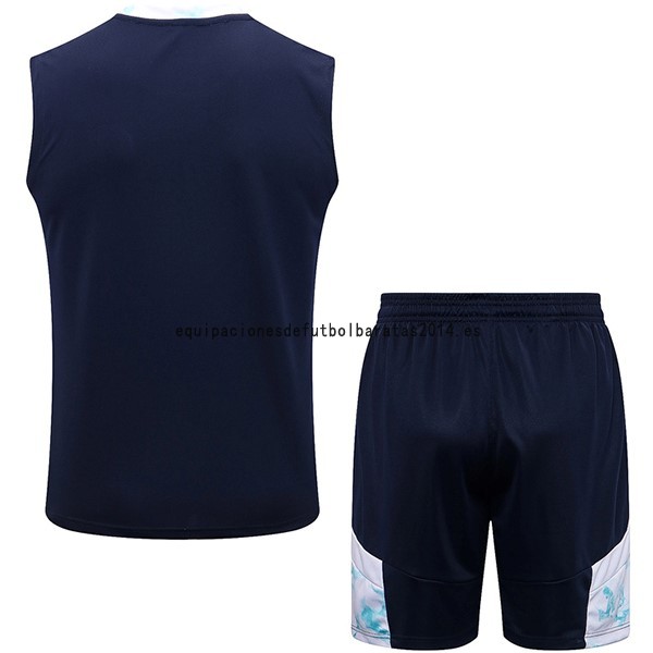 Nuevo Entrenamiento Sin Mangas Conjunto Completo Manchester City 2022 2023 Azul Blanco Baratas