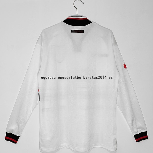 Nuevo Camiseta 2ª Liga Manga Larga Manchester United Retro 1998/1999 Baratas